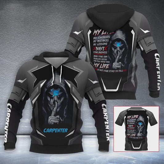 Premium Carpenter 3D All Over Printed Unisex Shirts