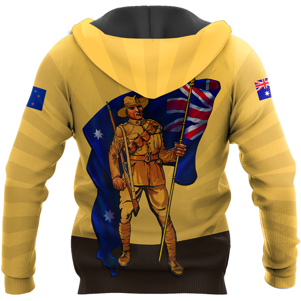 Lest We Forget Anzac Day 3D Printed Unisex Shirts