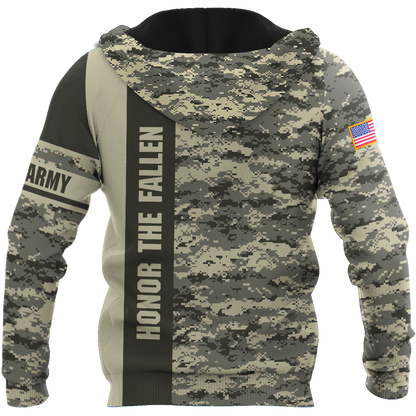 Personalized name German Army Hoodie 3D All Over Printed Unisex Shirts TNA19052101