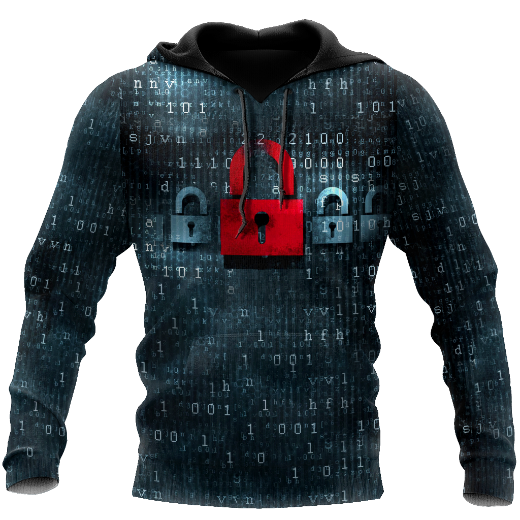 Cyber Language 3D All Over Printed Unisex Shirts