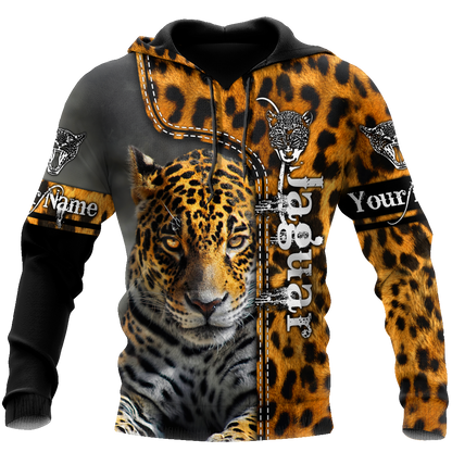 Jaguar Persionalized Your Name 3D All Over Printed Shirts JJ19052104 KT