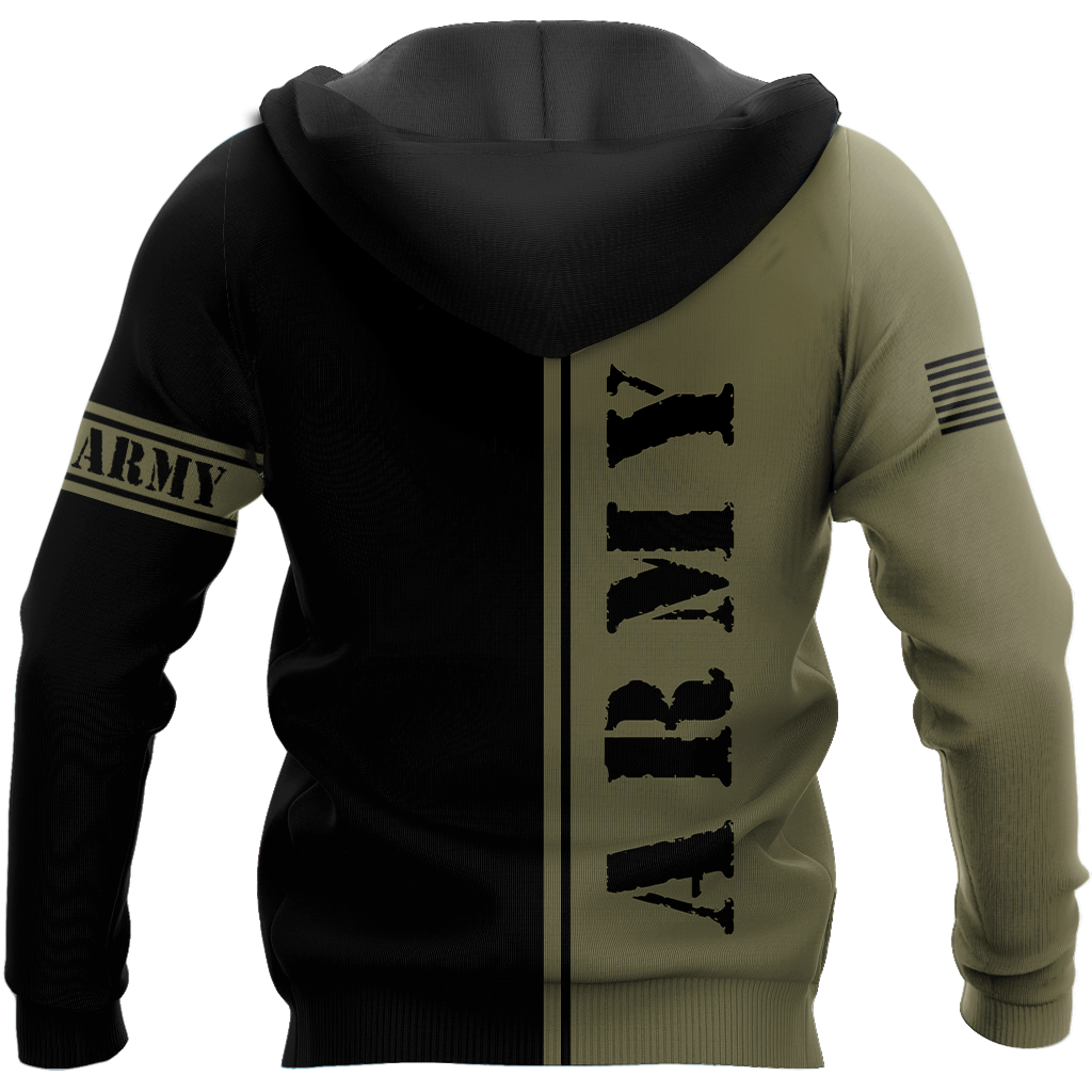 Custom name US Army Veteran Basic 3d printed shirts Proud Military SN19052104