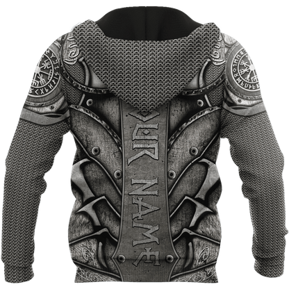 Customized Name Viking 3D All Over Printed Unisex Shirts