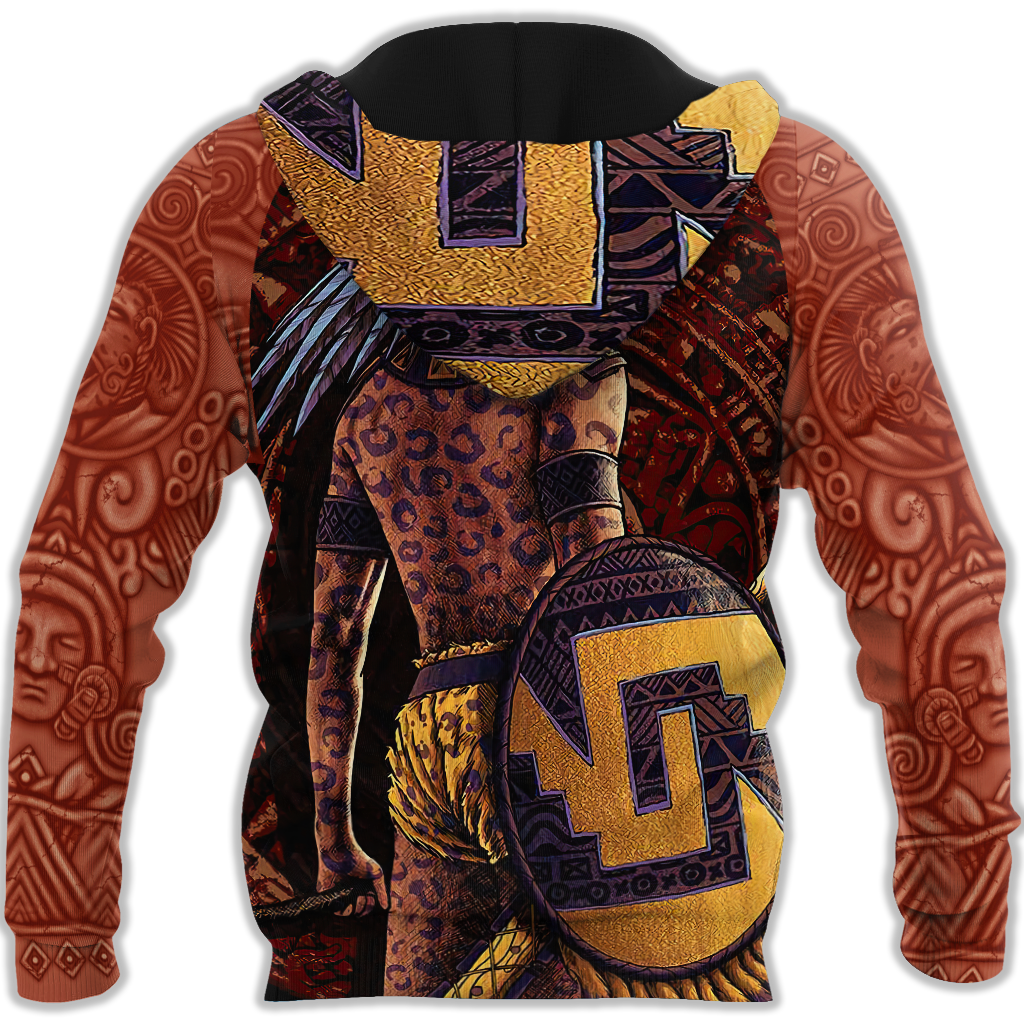 Jaguar Warrior Aztec Mexican 3D All Over Printed Unisex Shirts