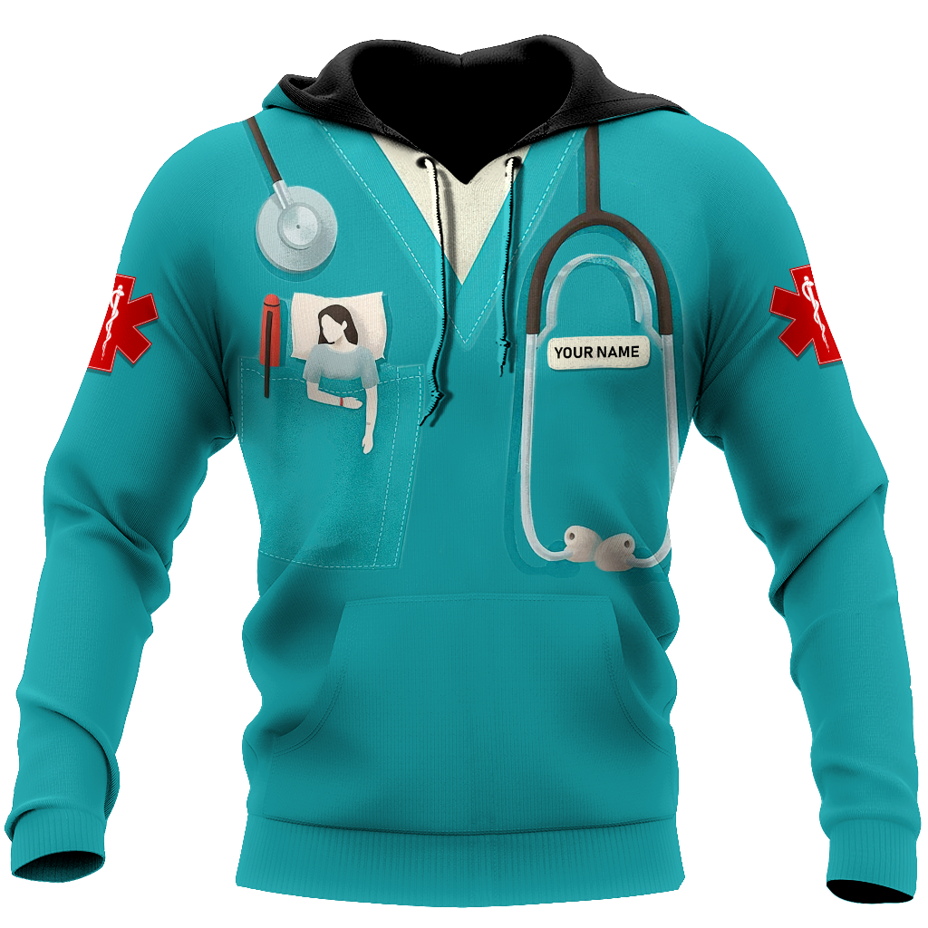 Premium Nurse Customize 3D All Over Printed Unisex Shirts