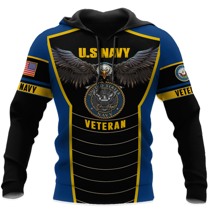 U.S Navy veteran Eagle Pride design 3d print shirts VP20012102