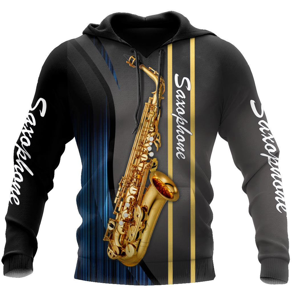 Saxophone Musical Instrument 3D All Over Printed Shirts For Men And Women TN