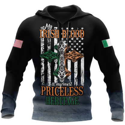 3D All Over Printed  Irish   St Patrick Day Unisex Shirts  VP20022104 Custom Name XT
