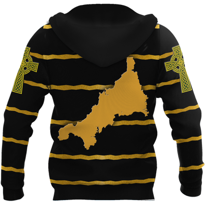 Premium 3D Printed Unisex Cornwall Rugby Shirts MEI