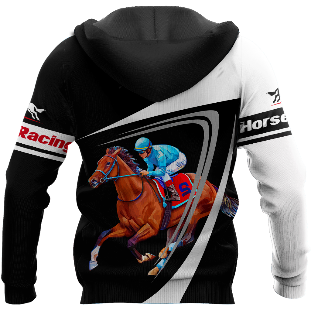 Horse Racing 3D All Over Printed Unisex Shirts