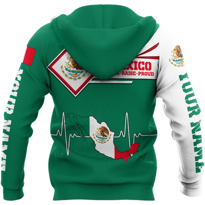 Personalized Mexican Pride Unisex Hoodie