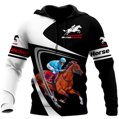 Horse Racing 3D All Over Printed Unisex Shirts