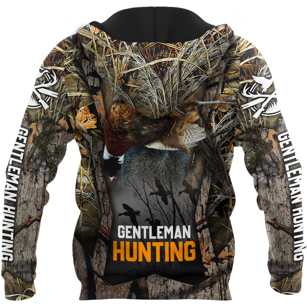 Hunting Dog 3D Over Printed Unisex Deluxe Hoodie ML