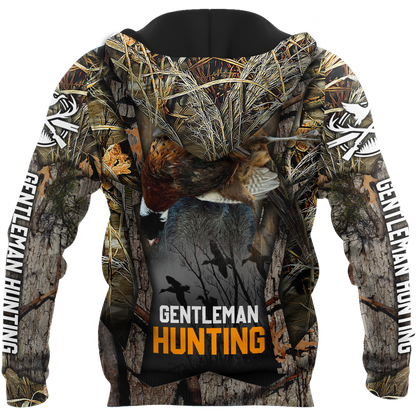 Hunting Dog 3D Over Printed Unisex Deluxe Hoodie ML