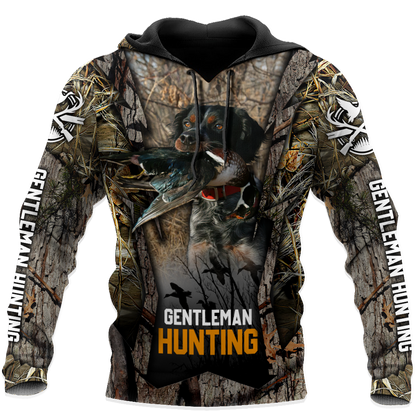 Deer Hunting 3D Over Printed Unisex Deluxe Hoodie ML VP20112004