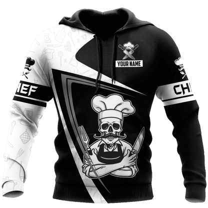 Custom Name Master Chef 3D All Over Printed Unisex Shirts