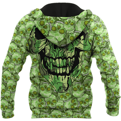 Premium Skull 3D All Over Printed Unisex Shirts