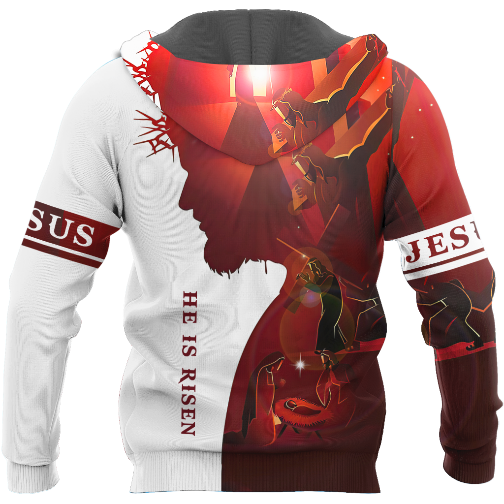Premium Christian Jesus Easter 3D All Over Printed Unisex Shirts