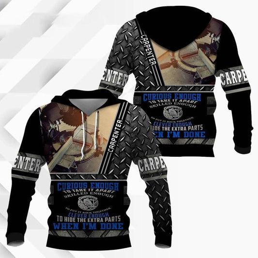 Premium Carpenter 3D All Over Printed Unisex Shirts