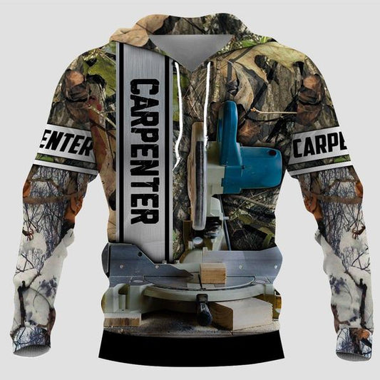 Premium Carpenter 3D All Over Printed Unisex Shirts