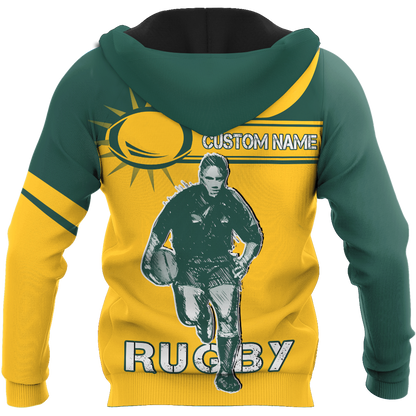 Personalized Australian Rugby 3D Printed Unisex Shirts
