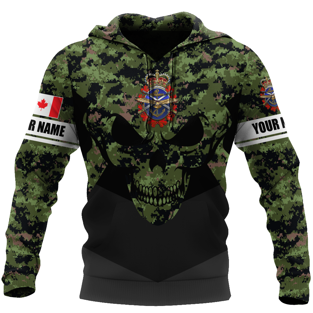 Personalized Name XT Canadian Armed Forces 3D Printed Clothes DA22032105