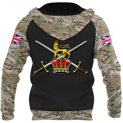 Personalized Name XT Bristish Veteran 3D Printed Clothes PD22032106