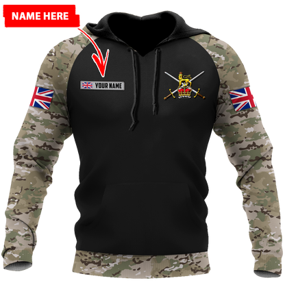 Personalized Name XT Bristish Veteran 3D Printed Clothes PD22032106