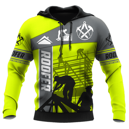 Customize Name Roofer 3D All Over Printed Unisex Shirts Pi22042101