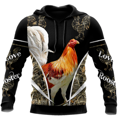 Rooster 3D Printed Unisex Shirts TNA22042102