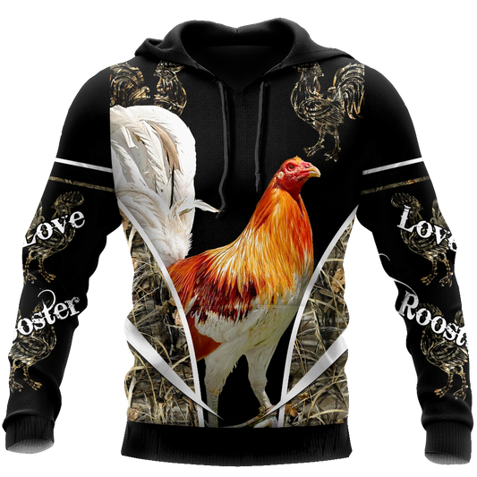 Rooster 3D Printed Unisex Shirts TNA22042102