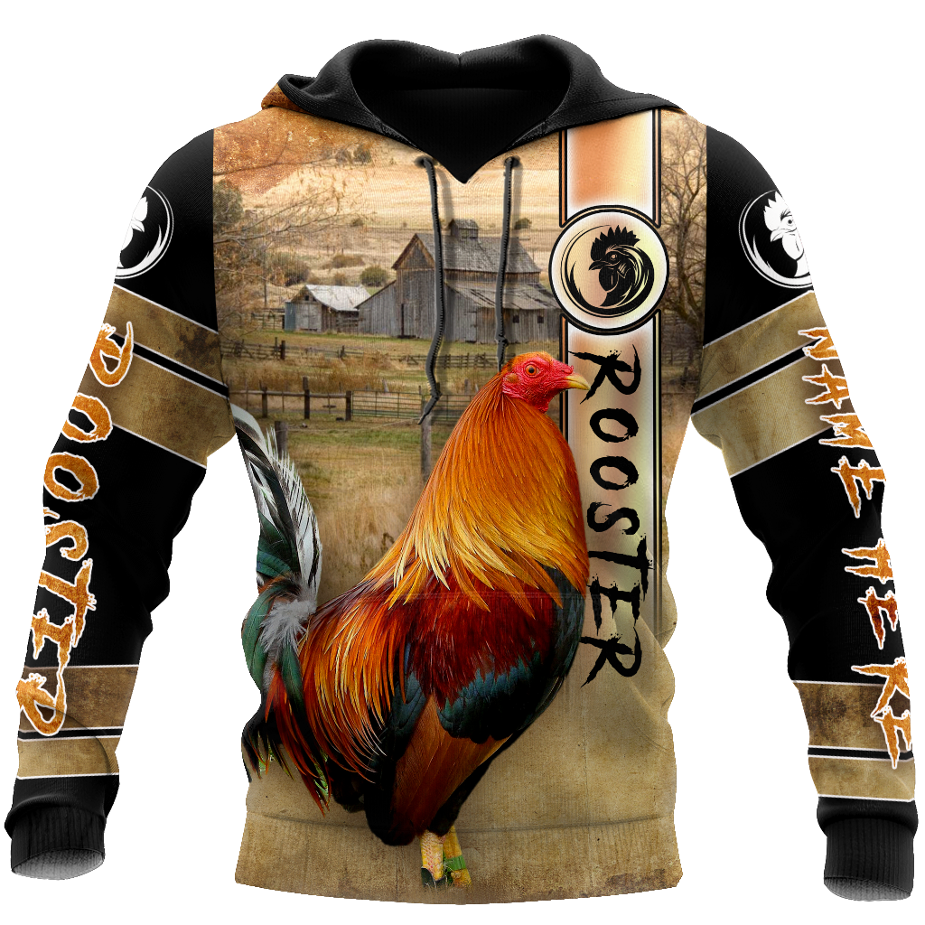 Personalized Rooster 3D Printed Unisex Shirts TNA22042108