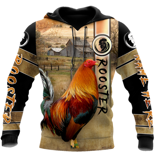 Personalized Rooster 3D Printed Unisex Shirts TNA22042108