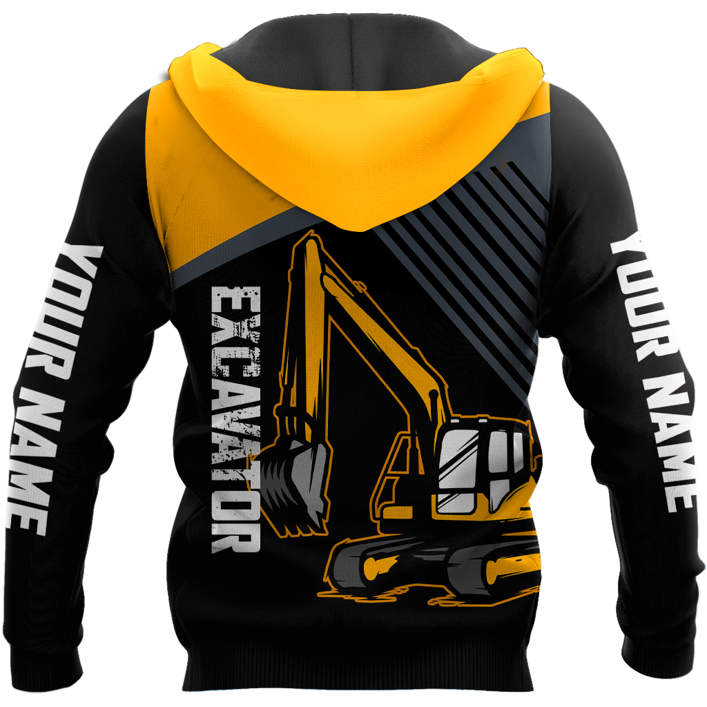 Custom Name XT Excavator 3D Printed shirts