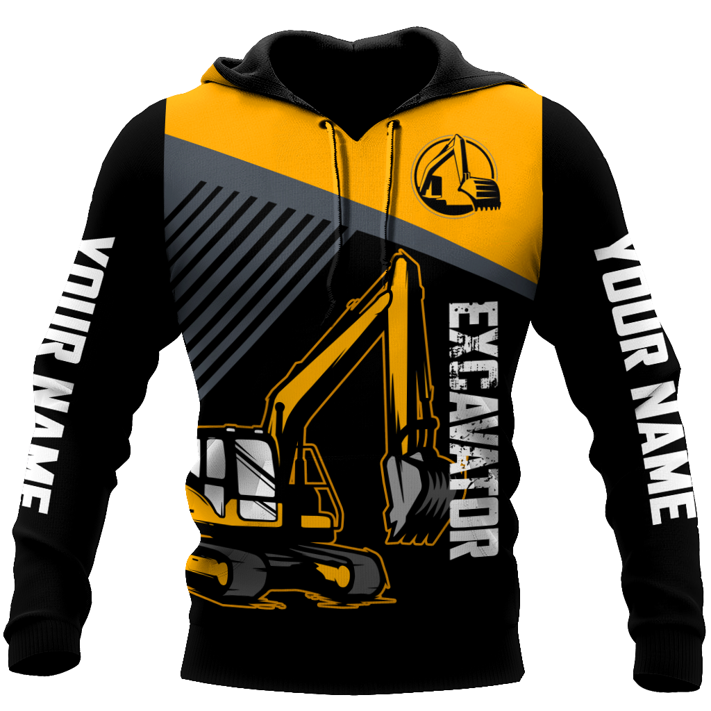 Custom Name XT Excavator 3D Printed shirts