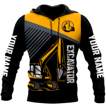 Custom Name XT Excavator 3D Printed shirts