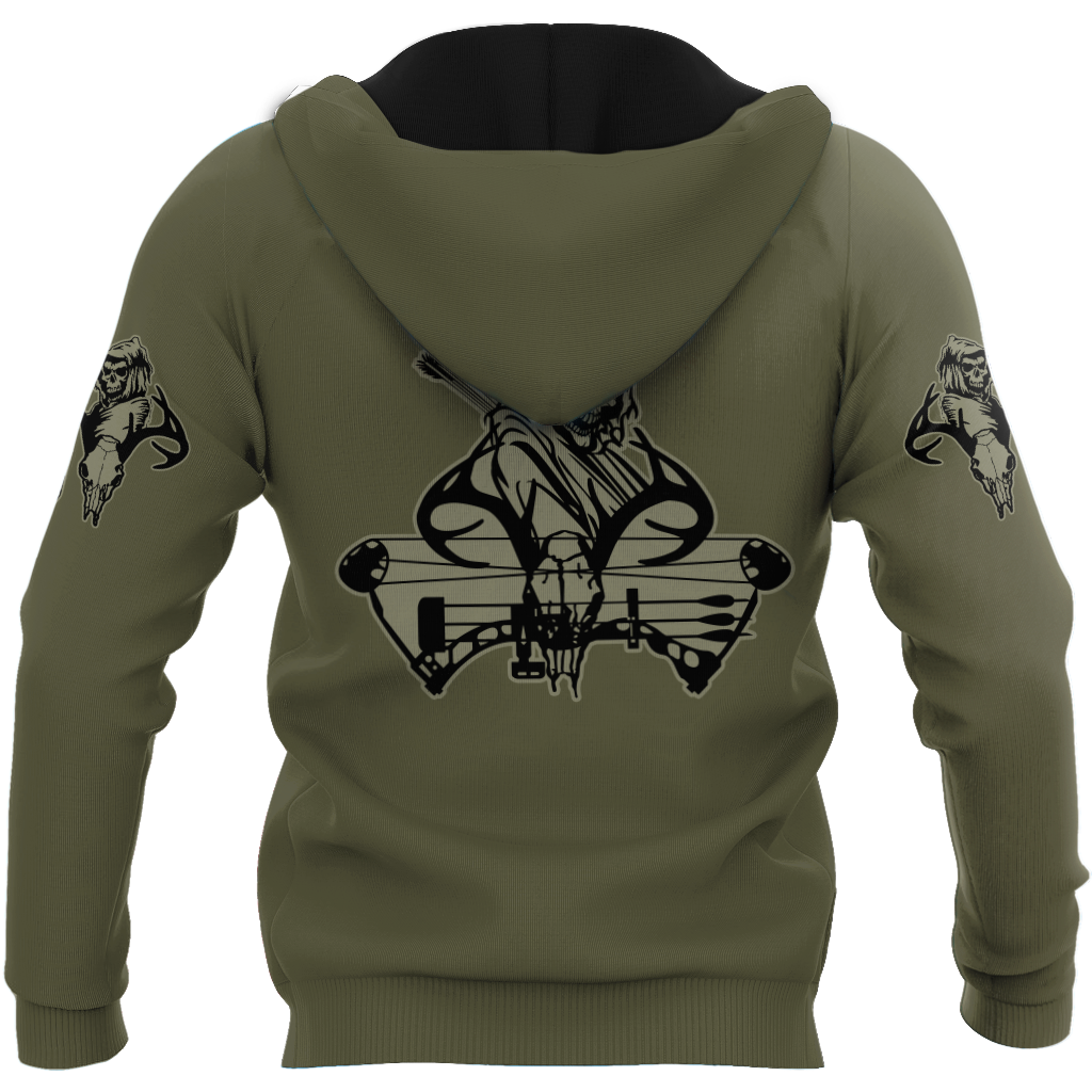 Customized Name Bowl Hunting 3D All Over Printed Unisex Shirt