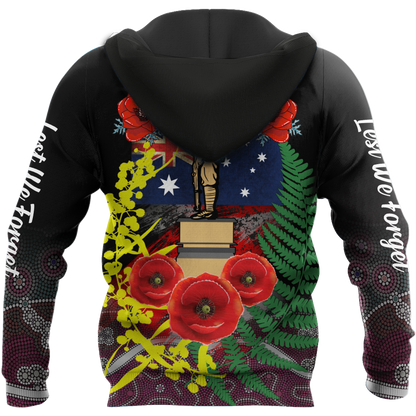 Lest We Forget - Anzac Day 3D All Over Printed Shirts