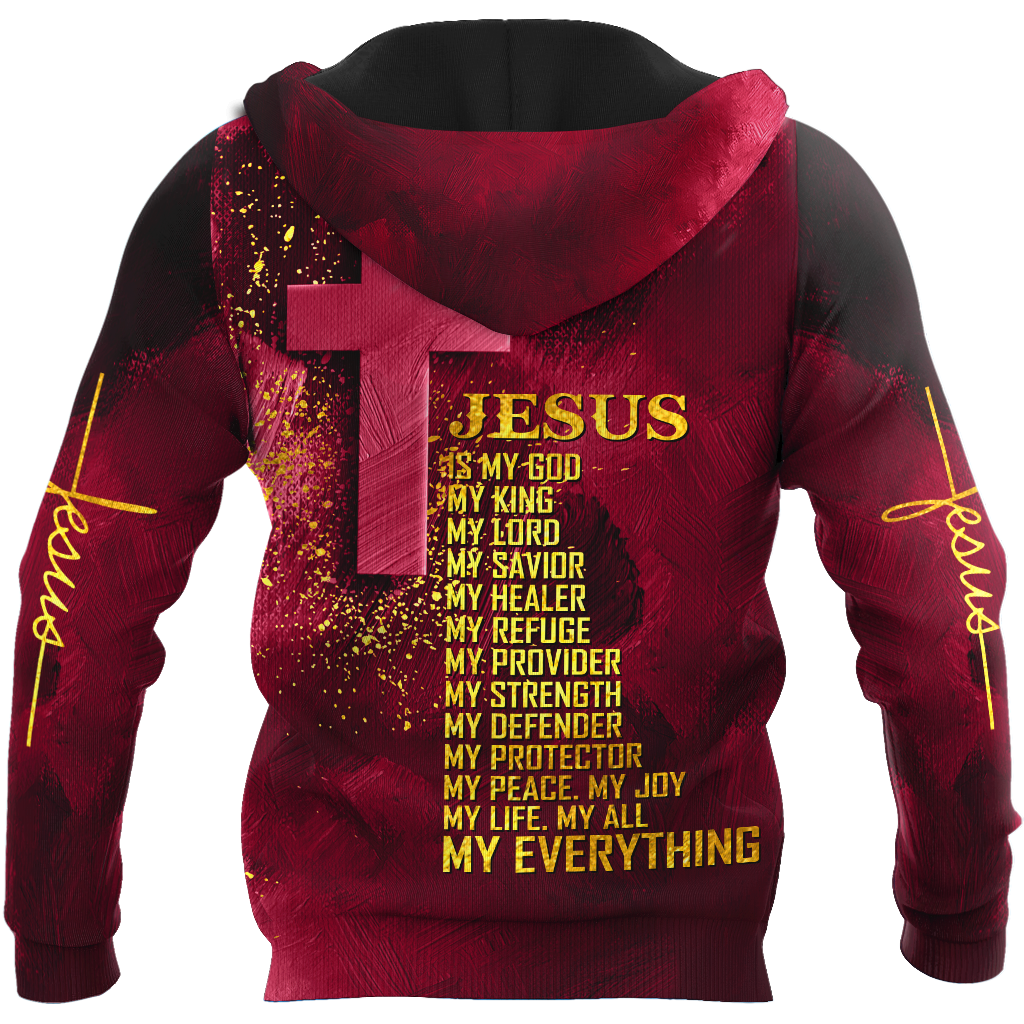 Premium Unisex Hoodie Easter Day Christian Jesus Is My Everything No53 ML