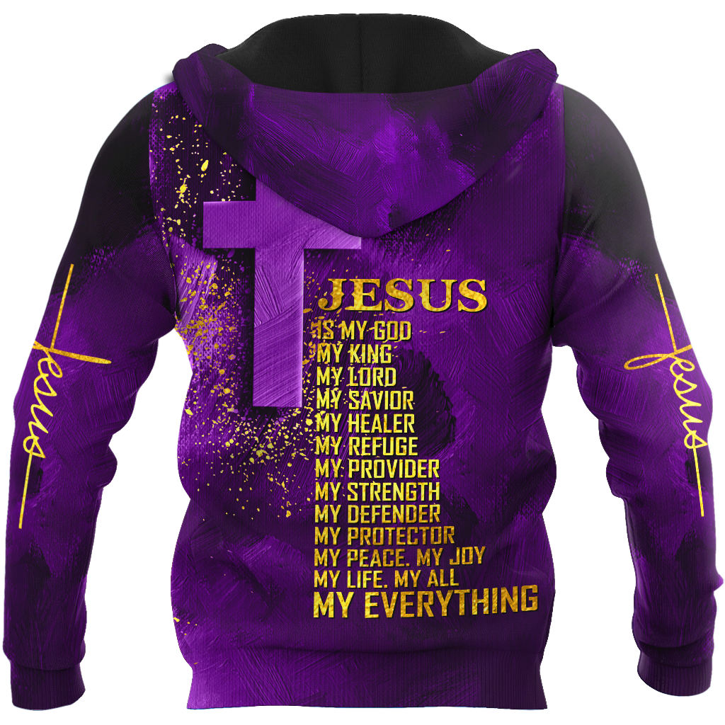 Premium Unisex Hoodie Easter Day Christian Jesus Is My Everything No54 ML