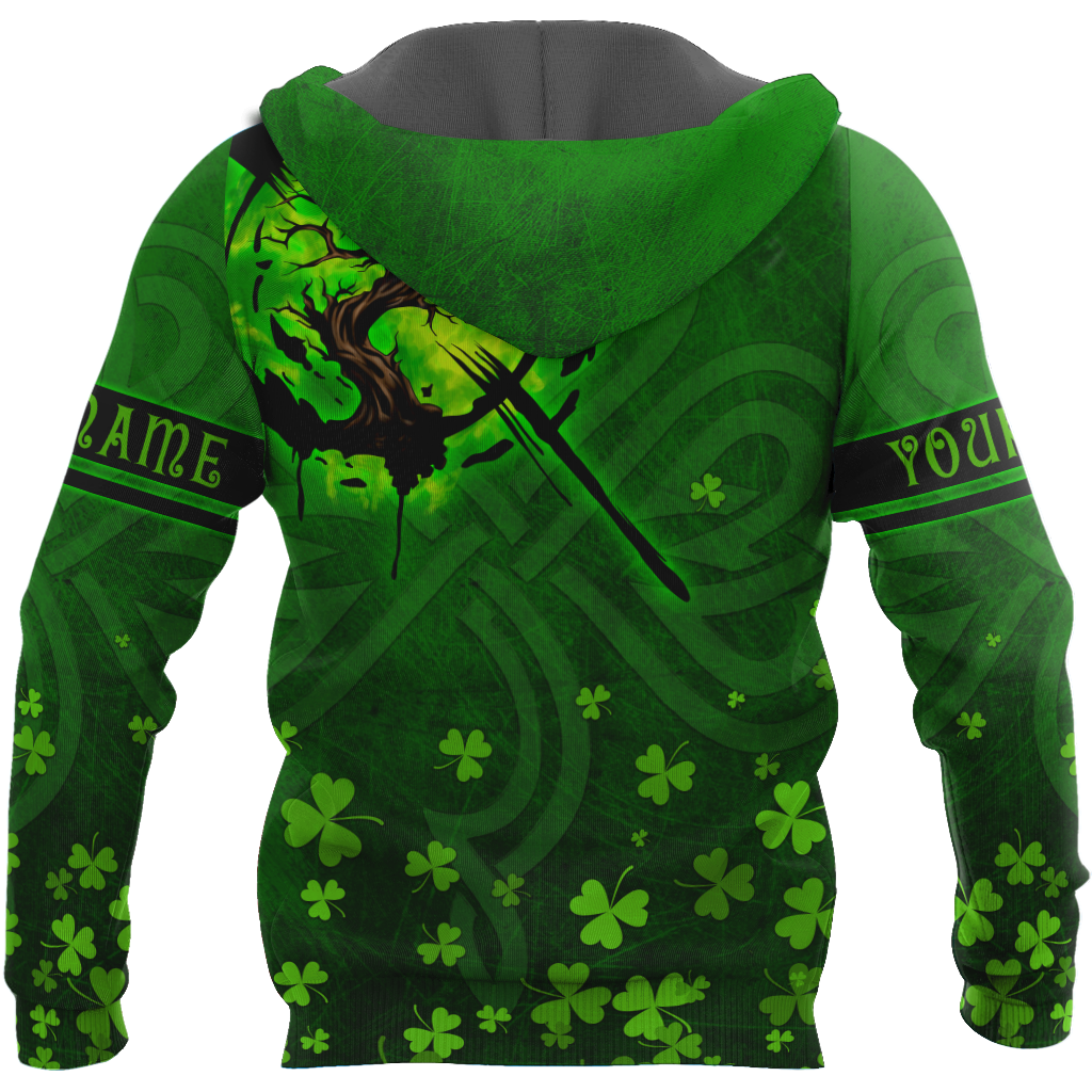 Premium Unisex Hoodie Irish St.Patrick Tree Of Life ML
