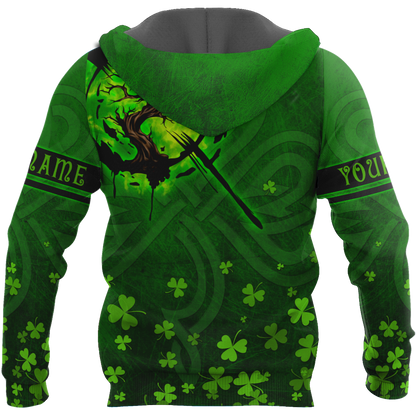 Premium Unisex Hoodie Irish St.Patrick Tree Of Life ML
