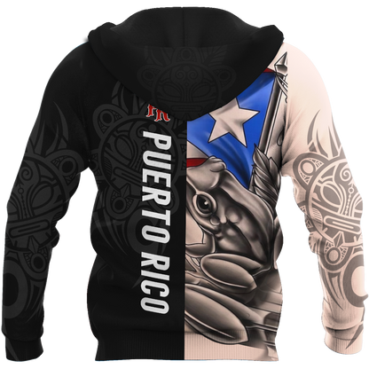 Customize Name Common Coquí Puerto Rico Hoodie For Men And Women MH23022104