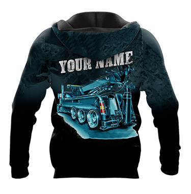 Premium Customized Name 3D All Over Printed Unisex Shirt For Trucker