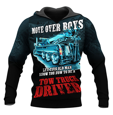 Premium Customized Name 3D All Over Printed Unisex Shirt For Trucker