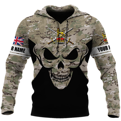 Personalized Name XT Bristish Veteran 3D Printed Clothes DA23032101