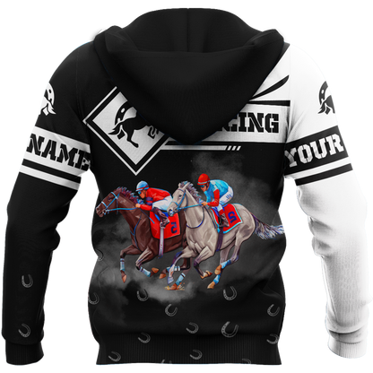 Personalized Horse Racing 3D All Over Printed Unisex Shirts