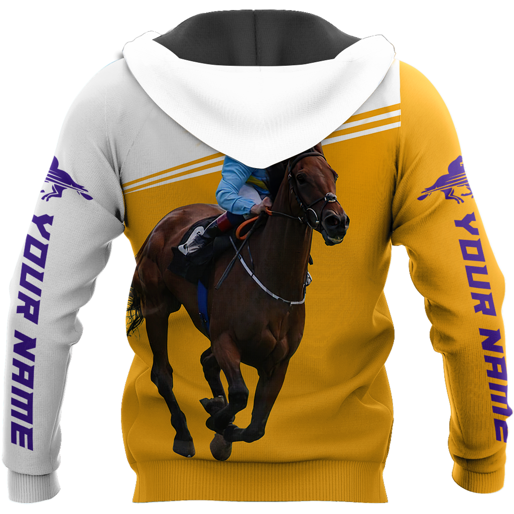 Personalized Horse Racing 3D All Over Printed Unisex Shirts