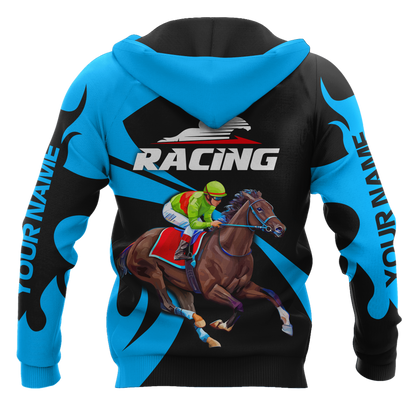 Personalized Horse Racing 3D All Over Printed Unisex Shirts