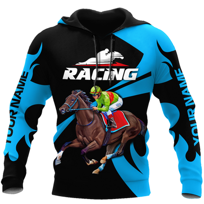 Personalized Horse Racing 3D All Over Printed Unisex Shirts